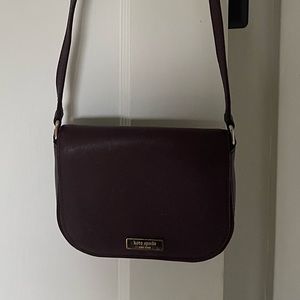 Kate Spade Maroon Cross Body Bag